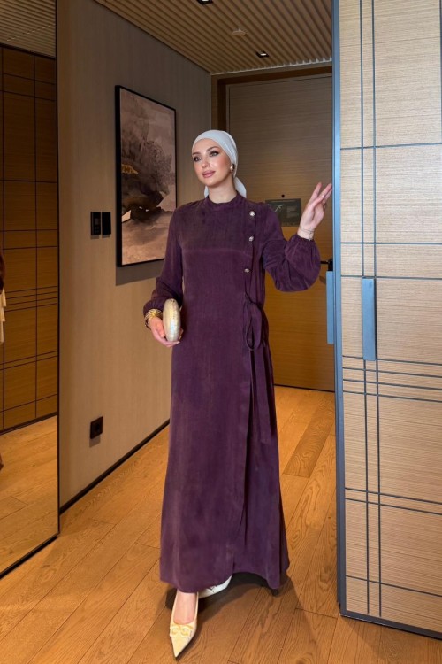 Orkide Elbise Mürdüm