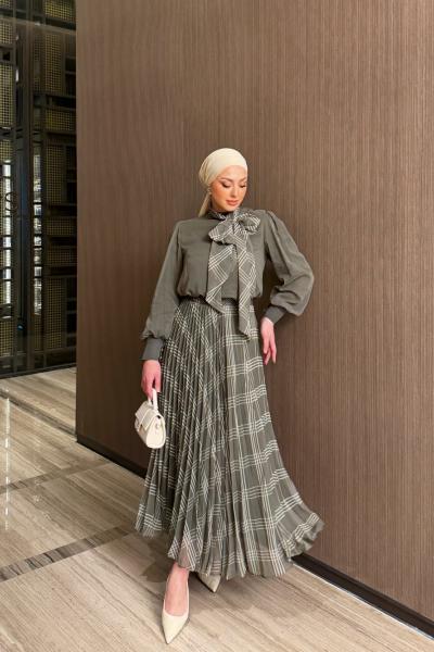 Öykü Etek Takım Çağla