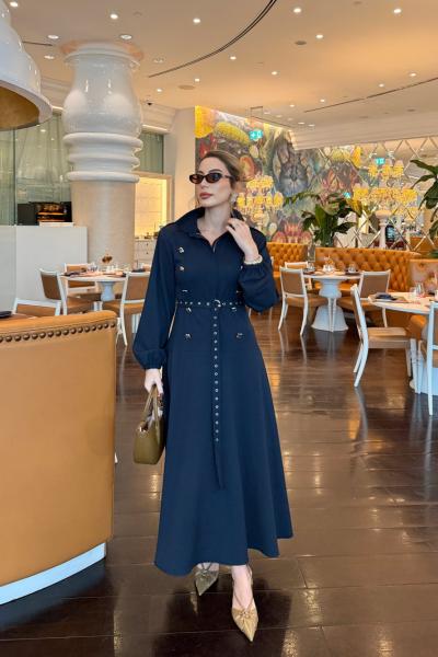 Özden Elbise Lacivert