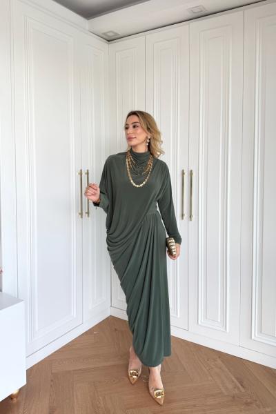 Özge Elbise Yeşil