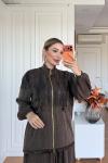 Özgün Pantolon Takım Kahve
