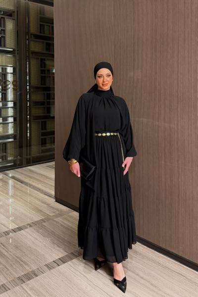 Pervin Etekli Takım Siyah