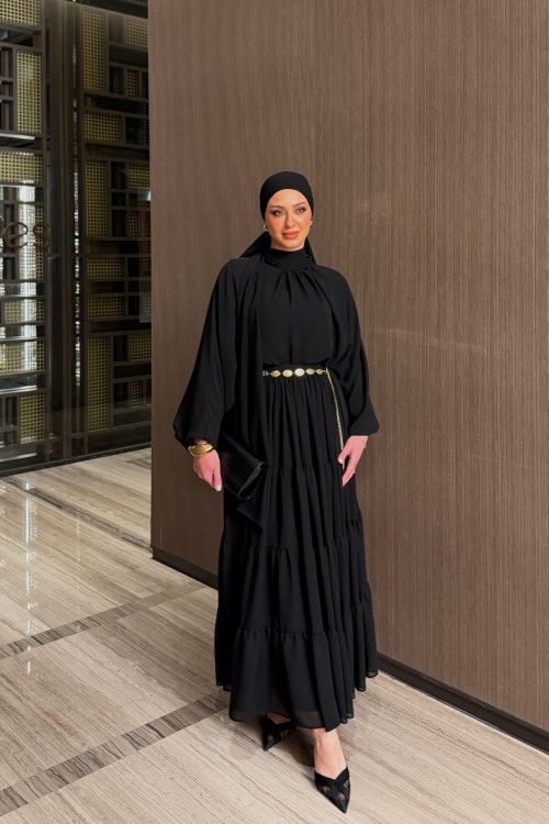 Pervin Etekli Takım Siyah