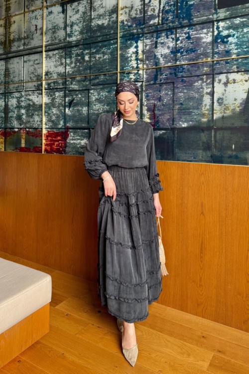 Selin Etekli Takım Siyah