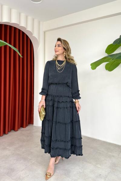 Selin Etekli Takım Siyah