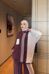 Selman Pantolon Takım Bordo