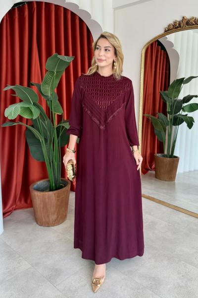Sena Elbise Bordo