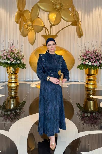 Şengül Elbise Lacivert