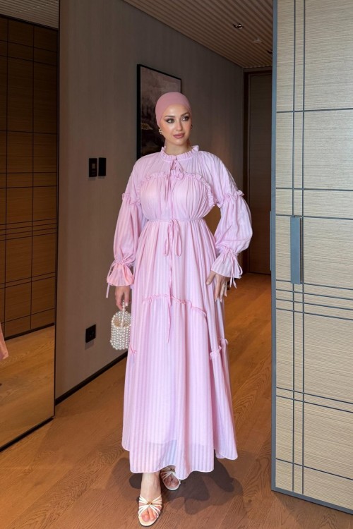 Şennur Elbise Pembe