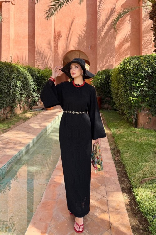 Serenay Elbise Siyah