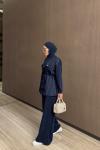 Sevda Pantolon Takım Lacivert