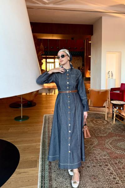 Şirin Elbise Lacivert