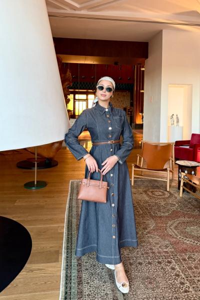 Şirin Elbise Lacivert