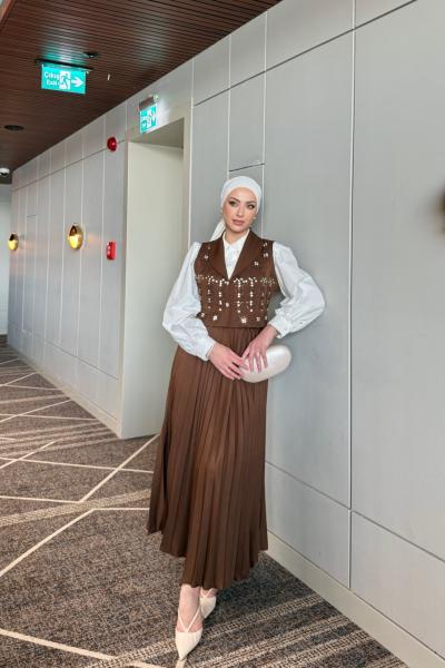 Şüheda Takım Kahverengi