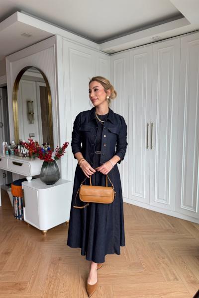 Sümbül Elbise Takım Lacivert