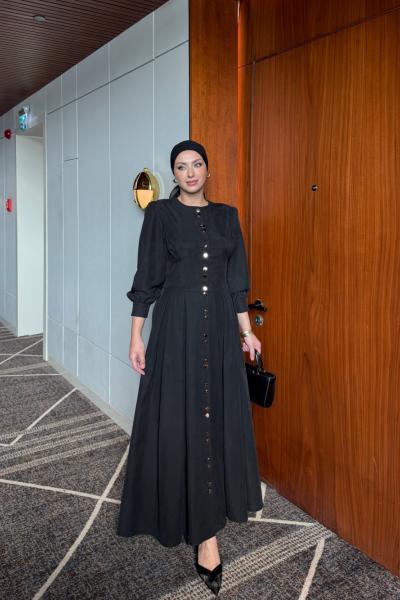 Sümbül Elbise Siyah