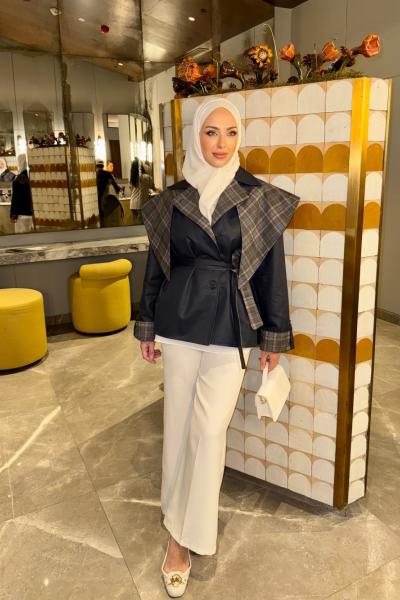 Talya Ceket Lacivert