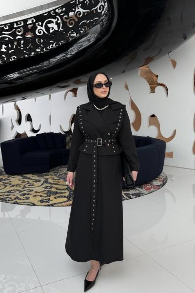 Toprak Etek Takım Siyah