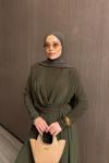 Tülin Pantolon Takım Haki