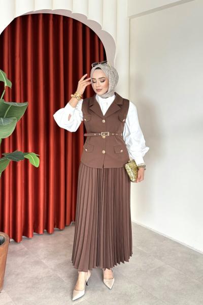 Tülin Takım Kahverengi