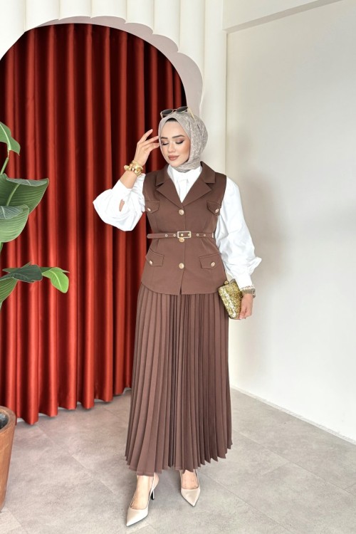 Tülin Takım Kahverengi