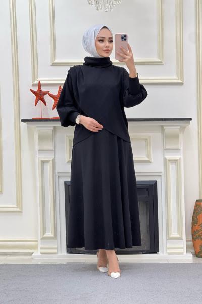 Ukte Etekli Takım Siyah