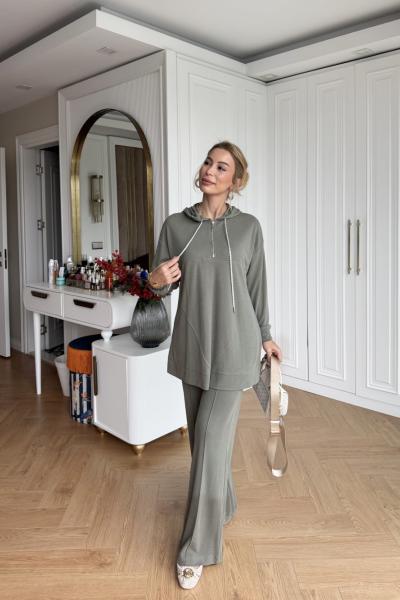 Ümran Pantolon Takım Haki