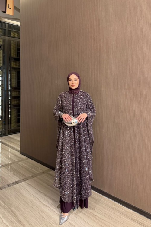 Vera Elbise Takım Mor