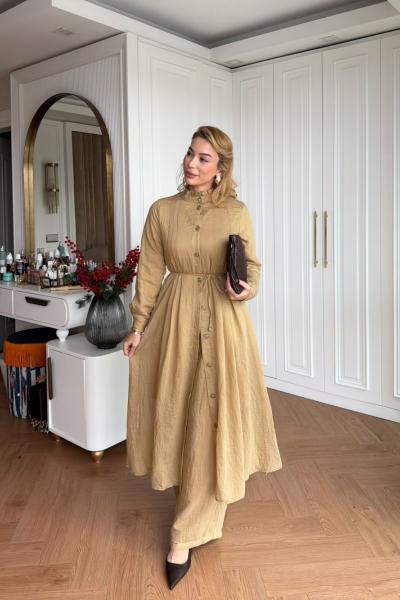 Yade Pantolon Takım Yağ Yeşili