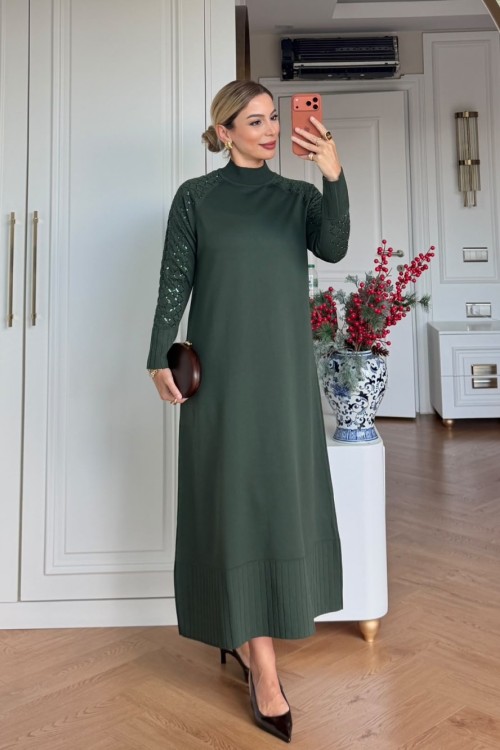 Yeşim Elbise Yeşil