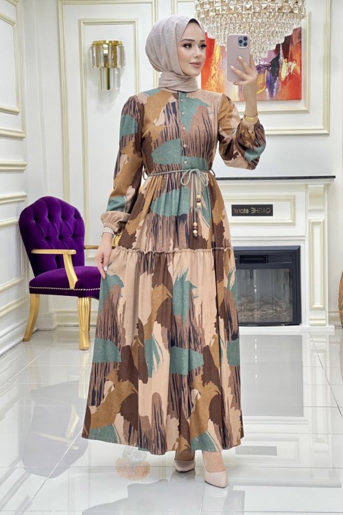 Esin Pantolonlu Takım Yeşil