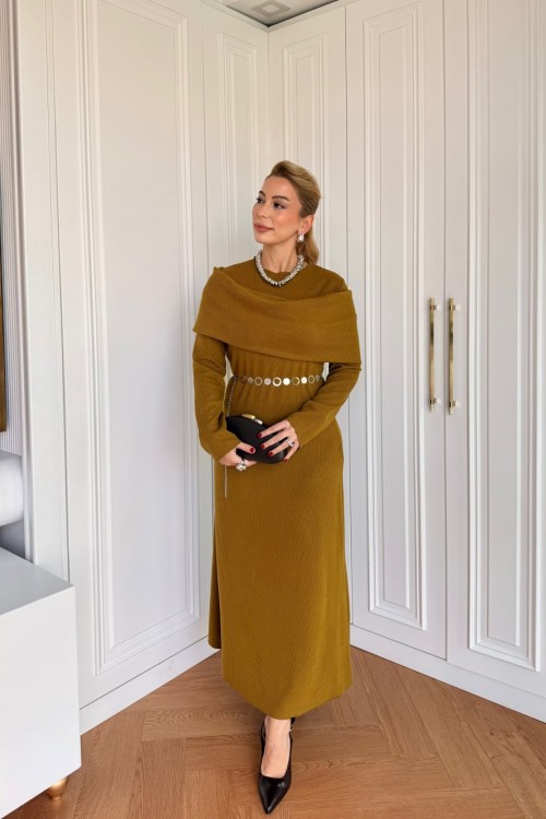 Zenan Elbise Yağ Yeşili