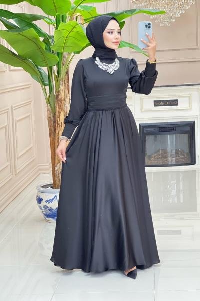 Züleyha Elbise Siyah