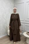 Lavia 3 Lü Takım Kahverengi