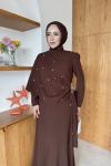 Beyza Pelerinli Elbise