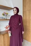 Beyza Pelerinli Elbise