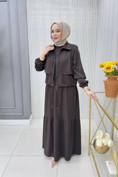 Fahriye Ceketli Elbise