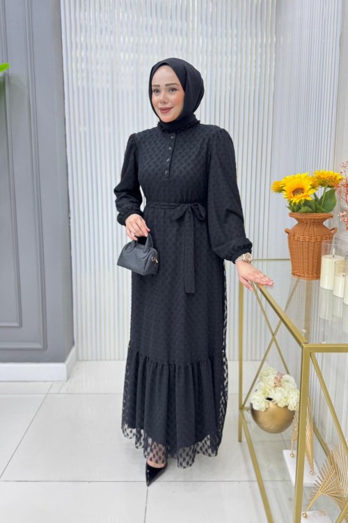 Gökçe Dantel Elbise