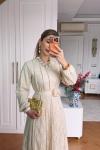 Sümbül Dantel Elbise