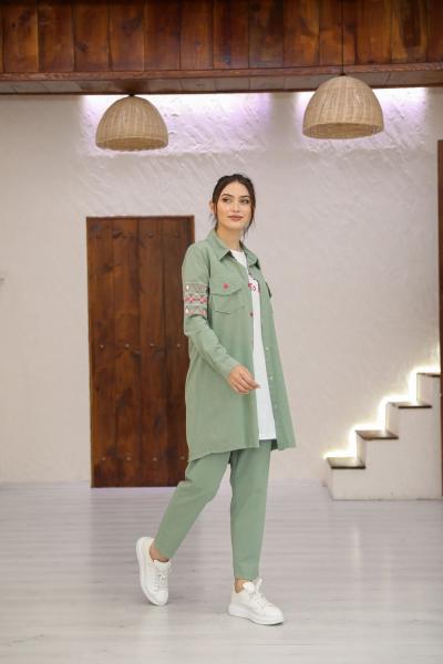 10215  Gabardin Kot  3 Lü Takım