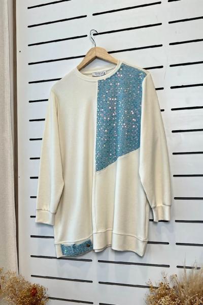 5258 Basic Pamuklu Tunik