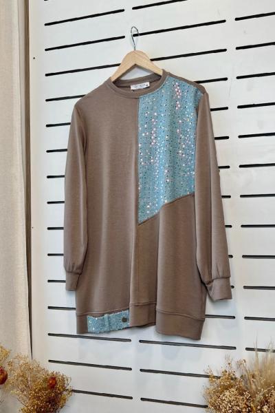 5258 Basic Pamuklu Tunik