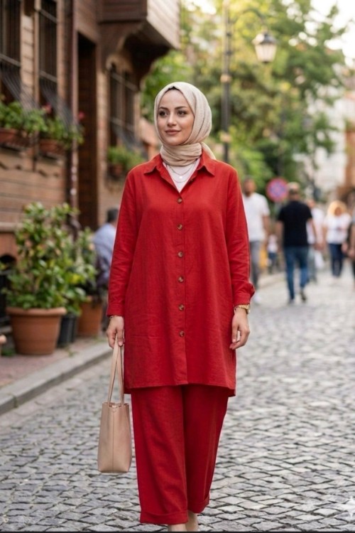 Afilli Linda Krep Takım