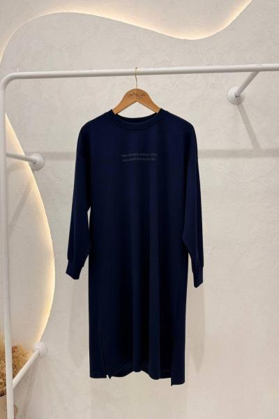 Beril Uzun Oysho Basic Tunik