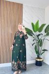 Gülnaz Pamuklu Viskon Elbise