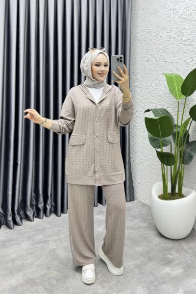 Kübra Taşlı 3 Lü Oysho Takım