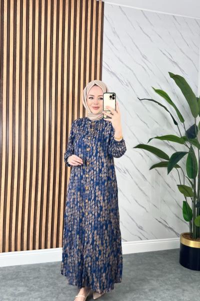 Nilay Pamuklu Triko Elbise