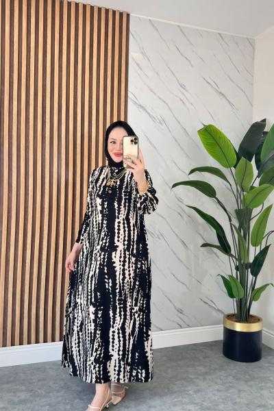 Rabia Pamuklu Vİskon Elbise