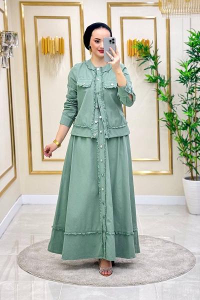 Tensel Tasarım Etekli Takım