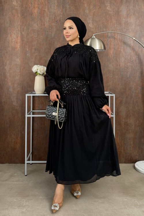Zehra Astarlı Şifon Krep Takım
